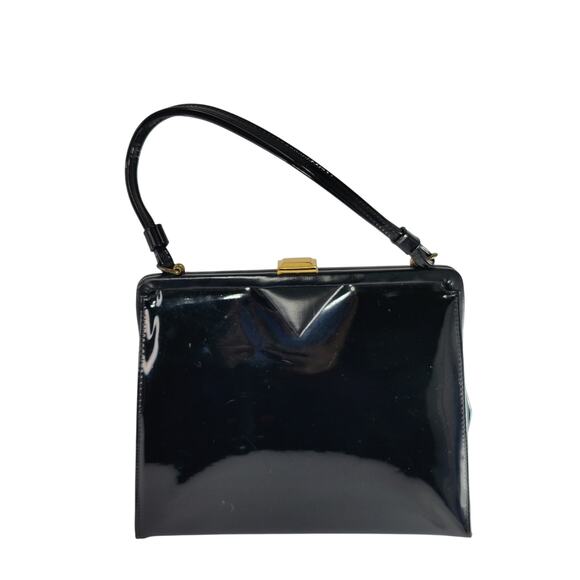 N/a Handbags - Vintage black patent leather bag